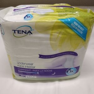 Brand New! Tena UNDEWEAR OVERNIGHT Size L (14.)